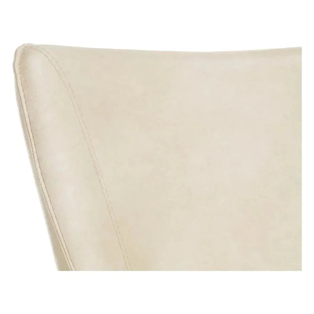 Franklin Leather Modern Dining Armchair - LOOMLAN - SUNPAN - Dining Chairs