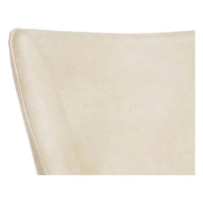 Franklin Leather Modern Dining Armchair - LOOMLAN - SUNPAN - Dining Chairs