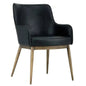 Franklin Leather Modern Dining Armchair - LOOMLAN - SUNPAN - Dining Chairs
