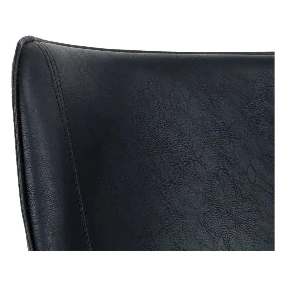 Franklin Leather Modern Dining Armchair - LOOMLAN - SUNPAN - Dining Chairs