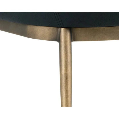 Franklin Leather Modern Dining Armchair - LOOMLAN - SUNPAN - Dining Chairs