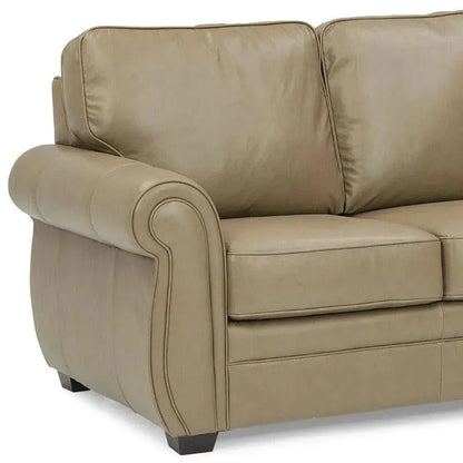 Franklin Symmetrical Leather Sectional Made to Order - LOOMLAN - Uptown Sebastian - Sectionals