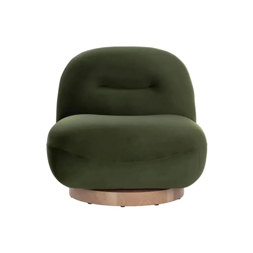 Franze Fabric Swivel Lounge Chair - LOOMLAN - SUNPAN - Club Chairs
