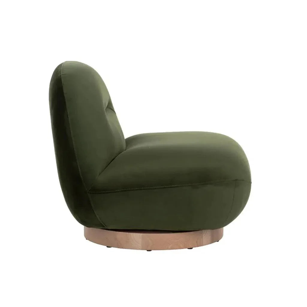 Franze Fabric Swivel Lounge Chair - LOOMLAN - SUNPAN - Club Chairs