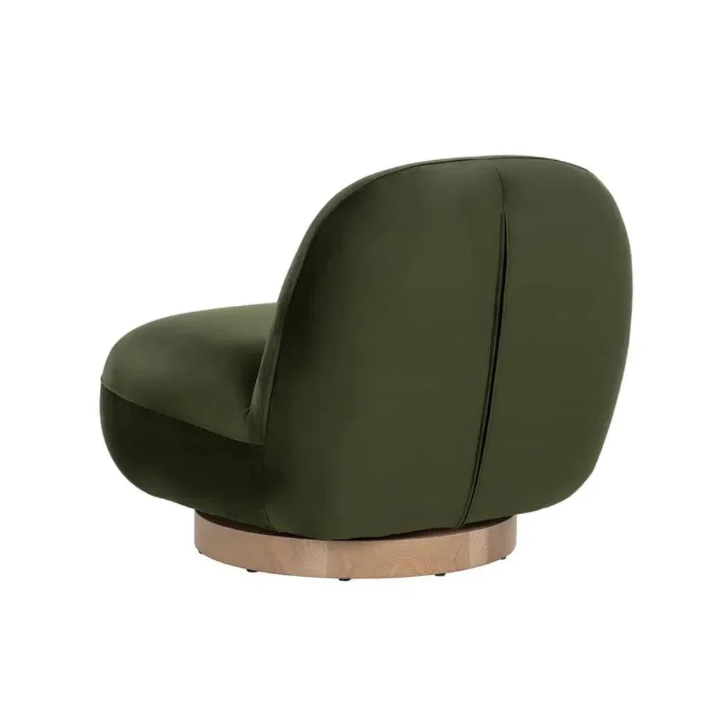 Franze Fabric Swivel Lounge Chair - LOOMLAN - SUNPAN - Club Chairs