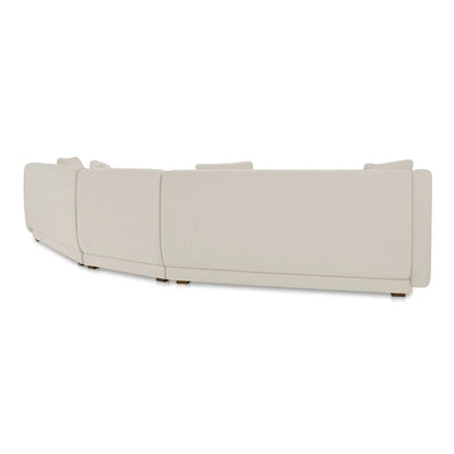 Fraser Angled Side Sectional Sofa (Set Of 4)-Modular Sofas-Moe's Home-LOOMLAN