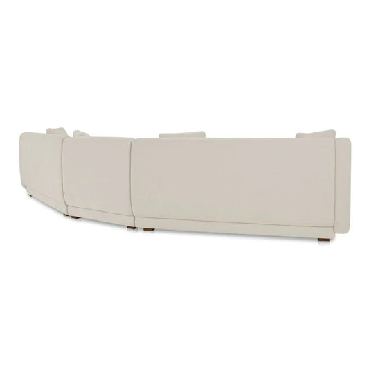 Fraser Angled Side Sectional Sofa (Set Of 4)-Modular Sofas-Moe's Home-LOOMLAN