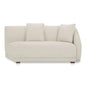 Fraser Modern Comfort Modular Sofa-Modular Sofas-Moe's Home-Rigt Facing-Off White-LOOMLAN