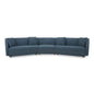 Fraser Modern Sectional Sofa (Set Of 3)-Modular Sofas-Moe's Home-Deep Blue-LOOMLAN