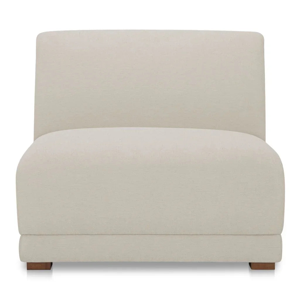 Fraser Performance Fabric Slipper Chair-Modular Components-Moe's Home-LOOMLAN