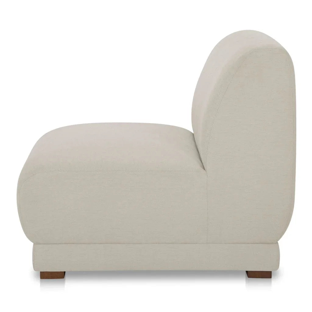 Fraser Performance Fabric Slipper Chair-Modular Components-Moe's Home-LOOMLAN