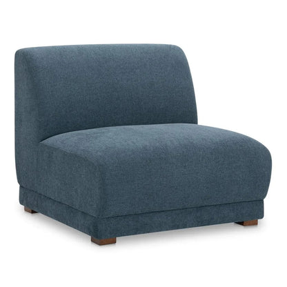 Fraser Performance Fabric Slipper Chair-Modular Components-Moe's Home-Deep Blue-LOOMLAN