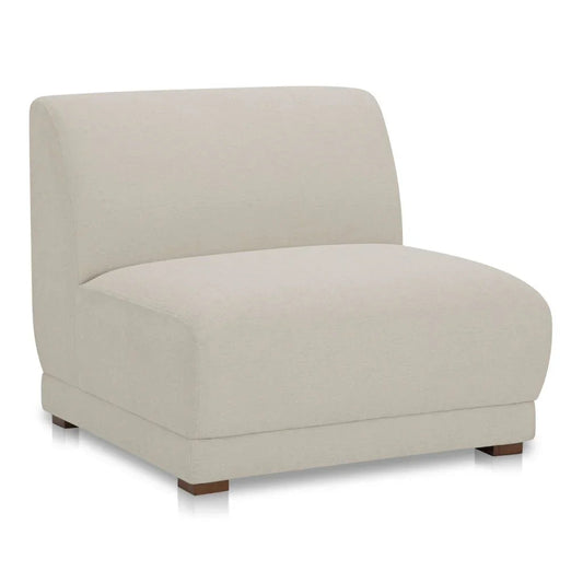 Fraser Performance Fabric Slipper Chair-Modular Components-Moe's Home-Off White-LOOMLAN