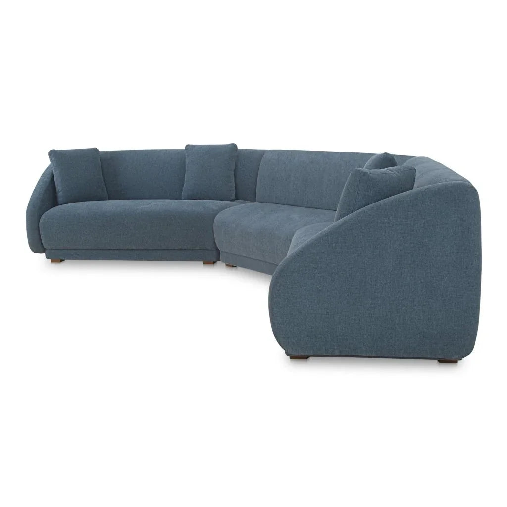 Fraser Wedge Slipper Modular Sofa-Modular Sofas-Moe's Home-LOOMLAN