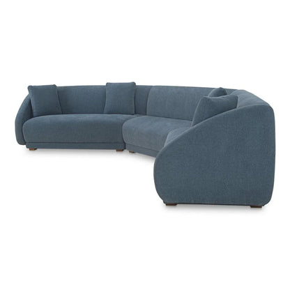 Fraser Wedge Slipper Modular Sofa-Modular Sofas-Moe's Home-LOOMLAN