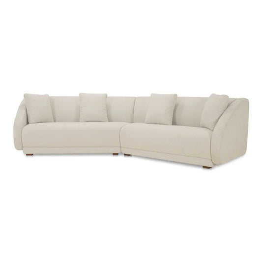 Fraser Wedge Slipper Modular Sofa-Modular Sofas-Moe's Home-LOOMLAN