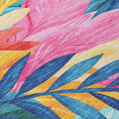 Frayura Blue Washable Indoor - Outdoor Rug - LOOMLAN - LOOMLAN Rugs - Outdoor Rugs