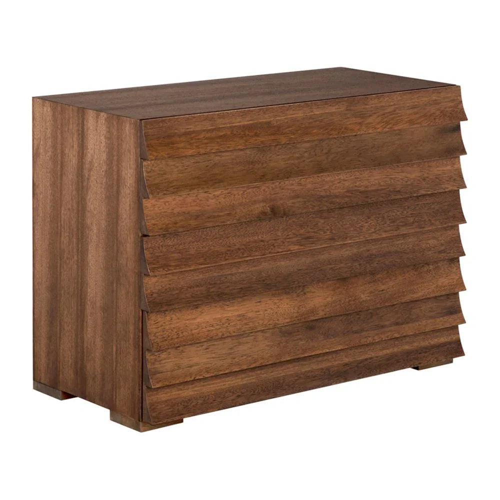 Frederico Wooden Brown Cabinet - LOOMLAN - Noir - Accent Cabinets