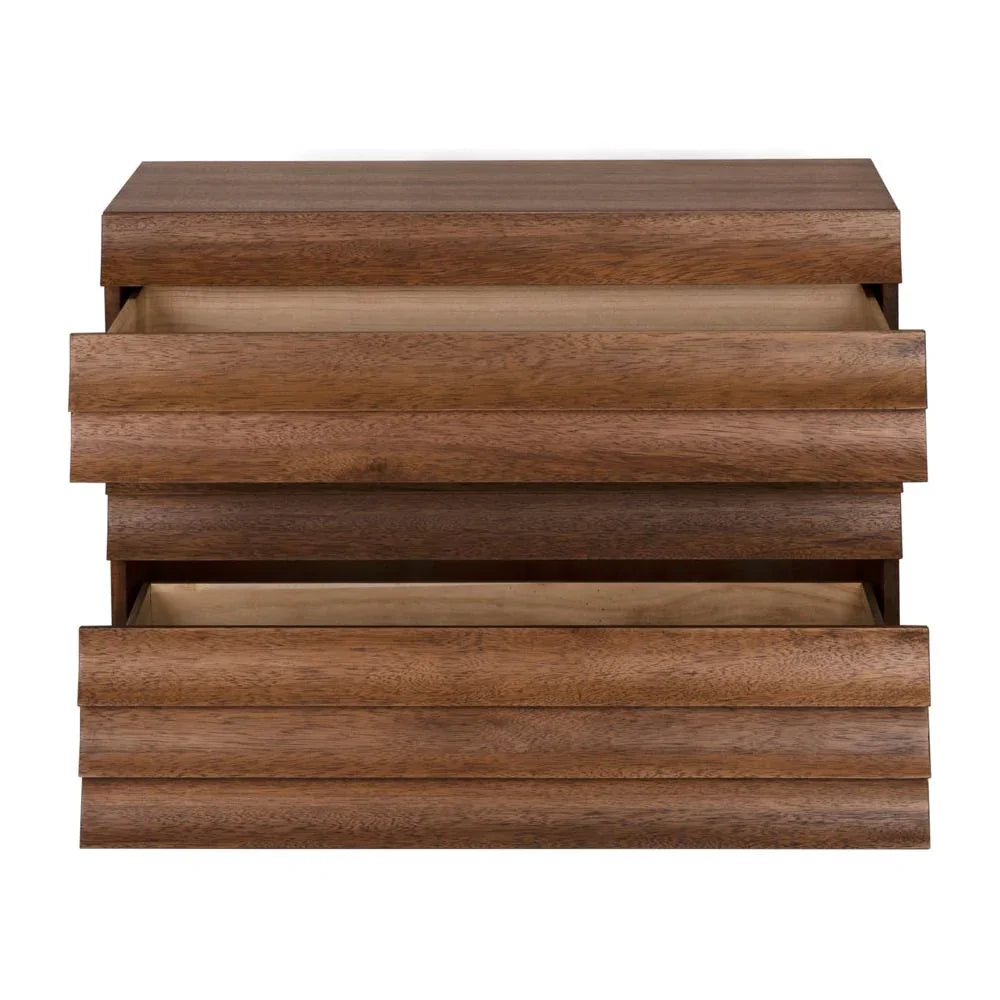 Frederico Wooden Brown Cabinet - LOOMLAN - Noir - Accent Cabinets