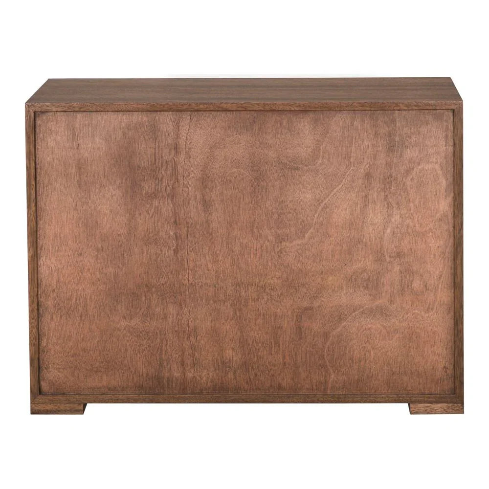 Frederico Wooden Brown Cabinet - LOOMLAN - Noir - Accent Cabinets