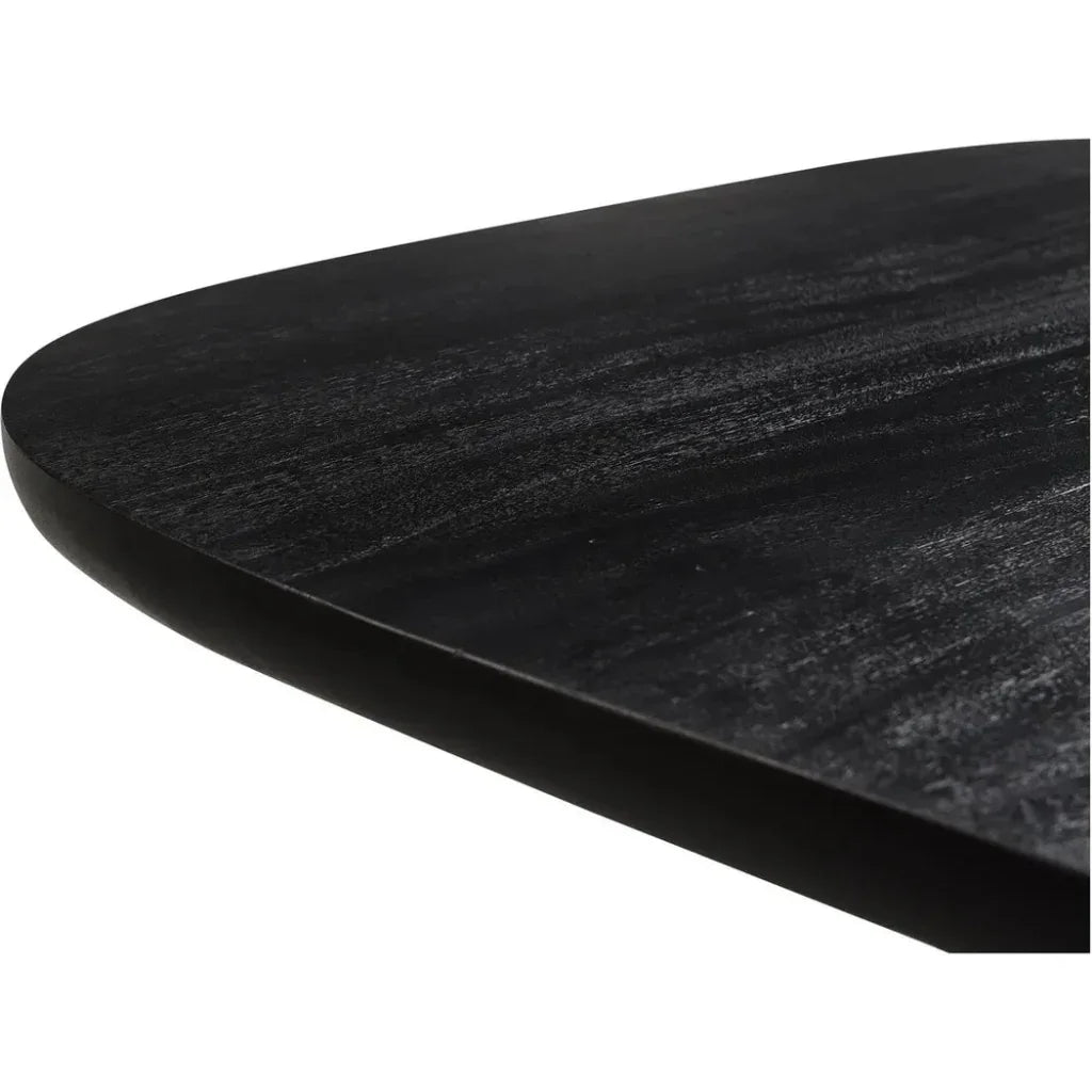 Freed Wood Rectangular Dining Table-Dining Tables-Moe's Home-LOOMLAN