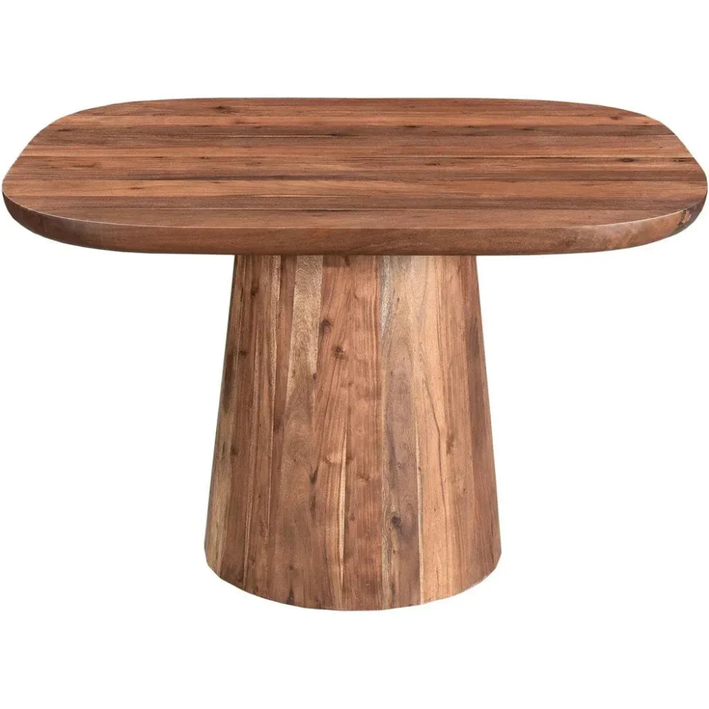 Freed Wood Rectangular Dining Table-Dining Tables-Moe's Home-LOOMLAN