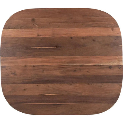 Freed Wood Rectangular Dining Table-Dining Tables-Moe's Home-LOOMLAN