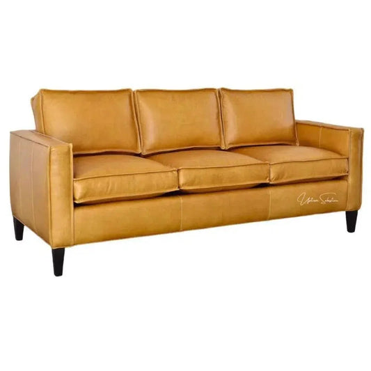 Freedom's Just Another Word for Custom Leather Sofa - LOOMLAN - Uptown Sebastian - Sofas & Loveseats
