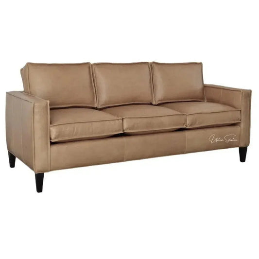 Freedom's Just Another Word for Custom Leather Sofa - LOOMLAN - Uptown Sebastian - Sofas & Loveseats
