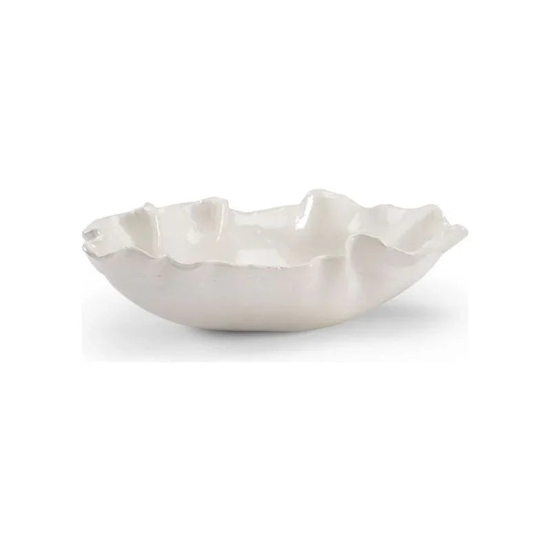 Freeform Smooth Ceramic Bowl - LOOMLAN - Wildwood - Boxes & Bowls