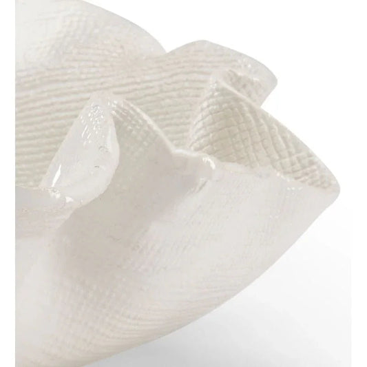 Freeform Textured Ceramic Bowl - LOOMLAN - Wildwood - Boxes & Bowls