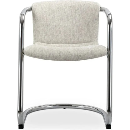 Freeman Performance Fabric Cream Dining Chair 2PC - LOOMLAN - Moe's Home - Dining Chairs