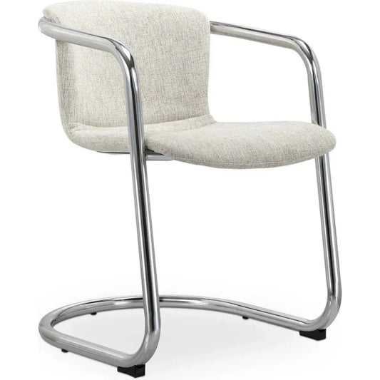 Freeman Performance Fabric Cream Dining Chair 2PC - LOOMLAN - Moe's Home - Dining Chairs