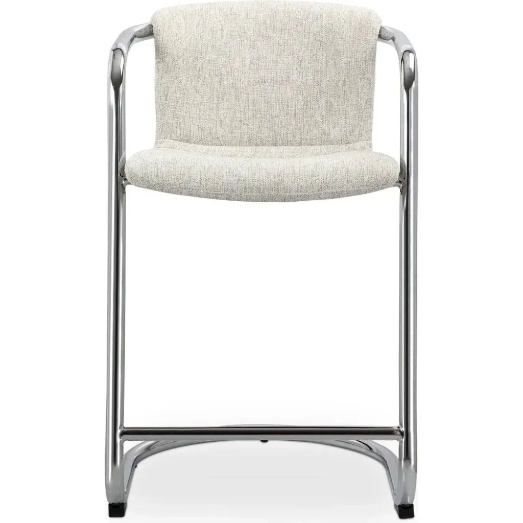 Freeman Performance Fabric Fibre Cream Counter Stool 2PC - LOOMLAN - Moe's Home - Counter Stools