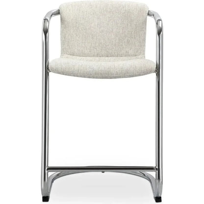 Freeman Performance Fabric Fibre Cream Counter Stool 2PC - LOOMLAN - Moe's Home - Counter Stools