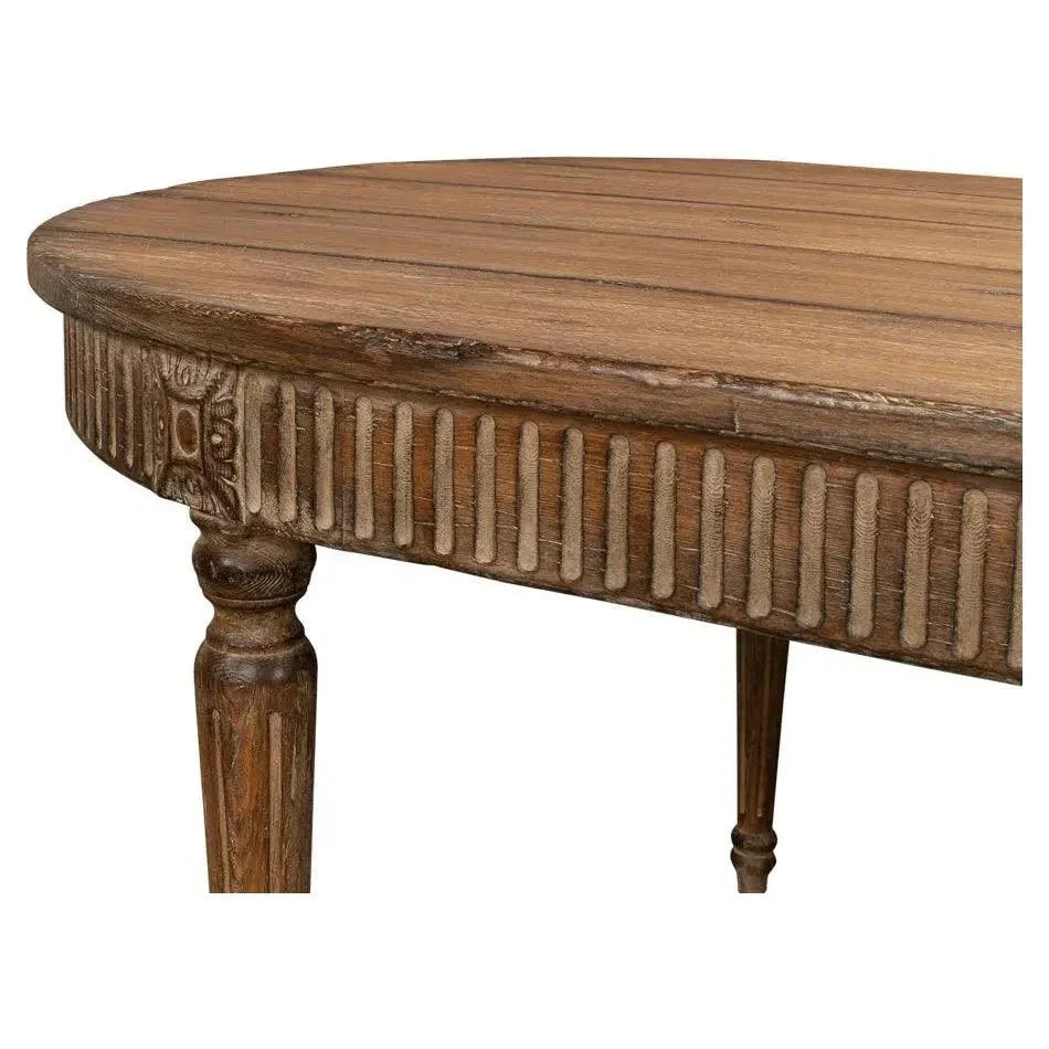 French Antique Reproduction Dining Table-Dining Tables-Sarreid-LOOMLAN