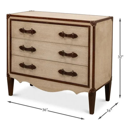 French Art Deco Commode - LOOMLAN - Sarreid - Dressers