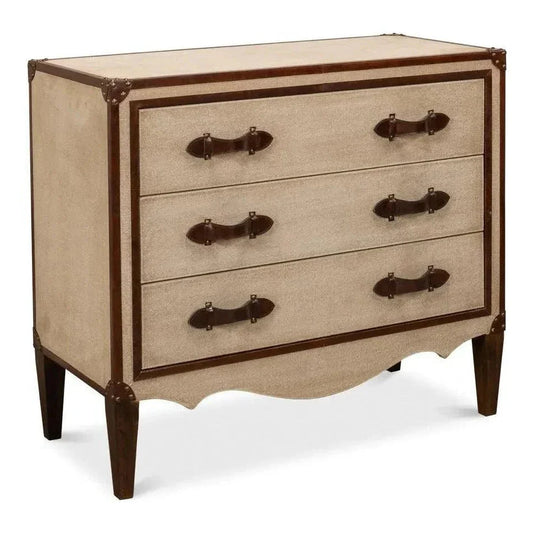 French Art Deco Commode - LOOMLAN - Sarreid - Dressers