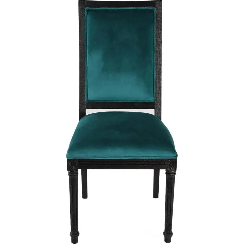 Dining Chair French, Charcoal - Banks Lagoon - LOOMLAN - Peninsula Home - Dining Chairs