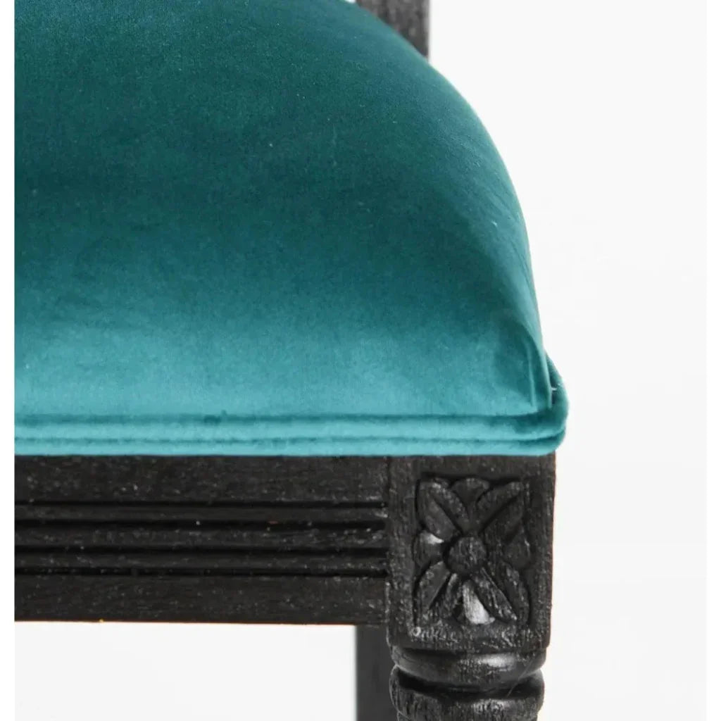 Dining Chair French, Charcoal - Banks Lagoon - LOOMLAN - Peninsula Home - Dining Chairs