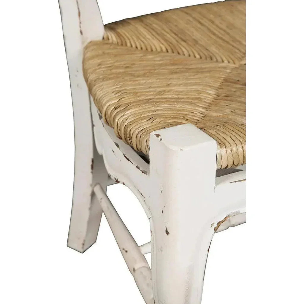 French Ladderback Armless Chair (Set Of 2) - LOOMLAN - Furniture Classics - Dining Chairs