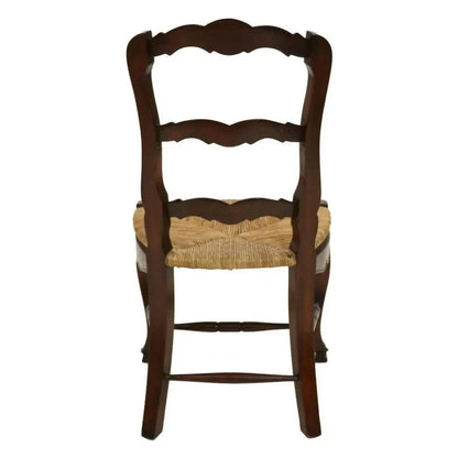 French Ladderback Armless Chair (Set Of 2) - LOOMLAN - Furniture Classics - Dining Chairs