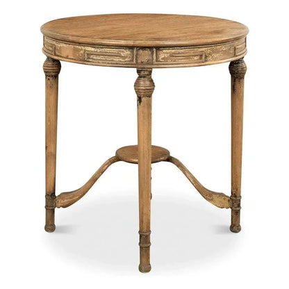 French Tea Table - LOOMLAN - Sarreid - Side Tables