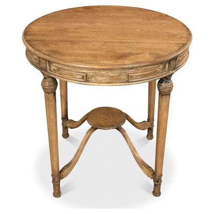 French Tea Table - LOOMLAN - Sarreid - Side Tables
