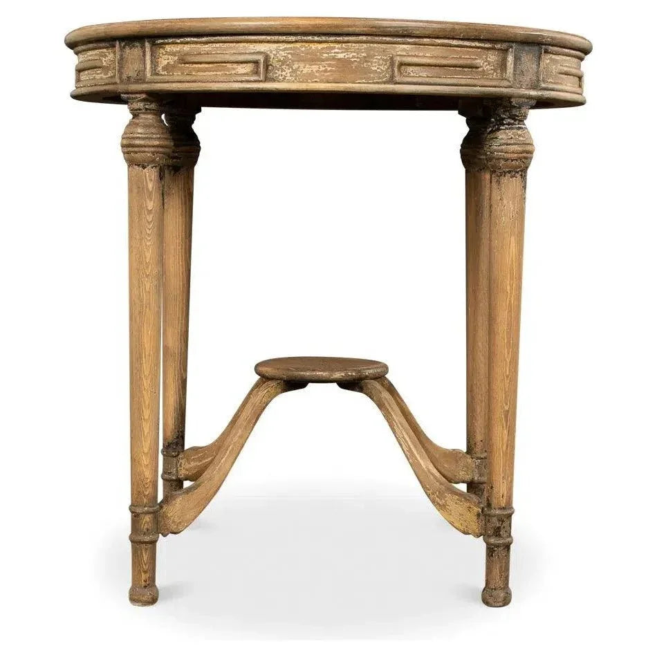 French Tea Table - LOOMLAN - Sarreid - Side Tables