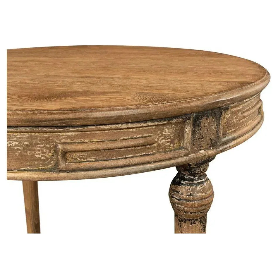 French Tea Table - LOOMLAN - Sarreid - Side Tables