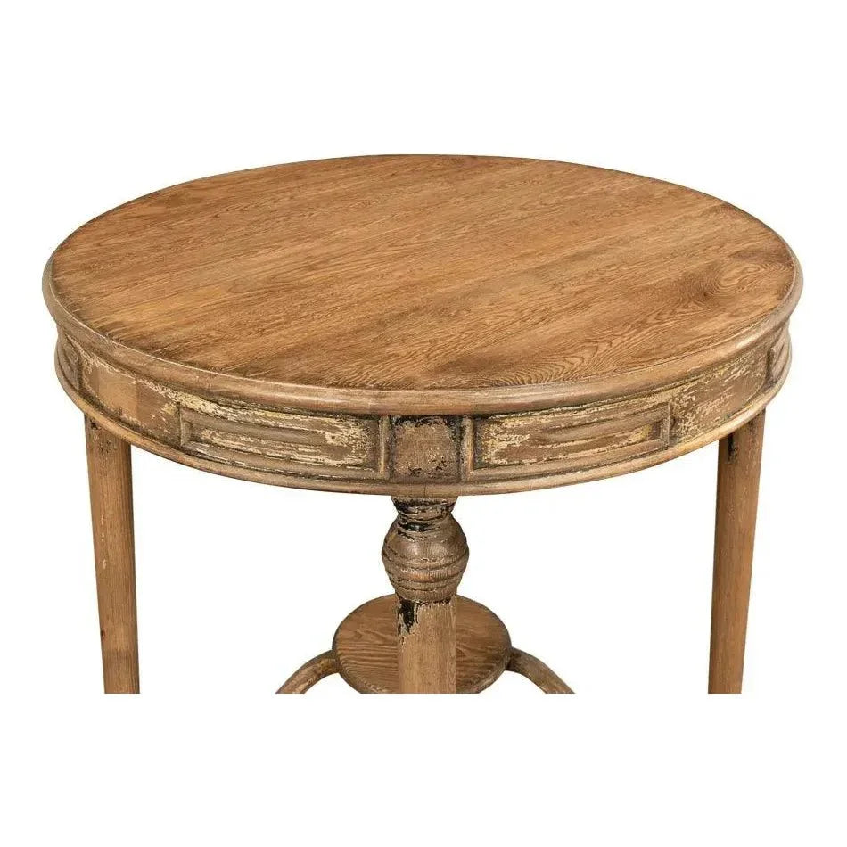 French Tea Table - LOOMLAN - Sarreid - Side Tables