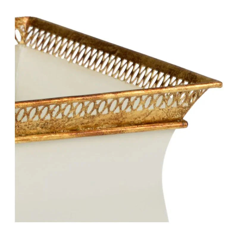 French Tole Lacquered Iron Classic Planter - LOOMLAN - Chelsea House - Planters