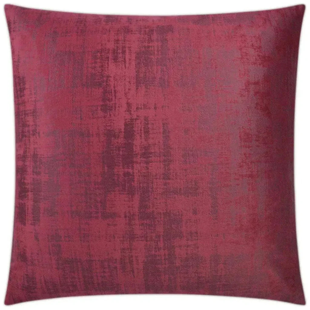 Fresco Fuchsia Red Throw Pillow With Insert - LOOMLAN - D.V. Kap - Throw Pillows