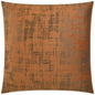 Fresco Saffron Brown Throw Pillow Insert - LOOMLAN - D.V. Kap - Throw Pillows